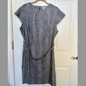 H&M Gray Midi Dress
